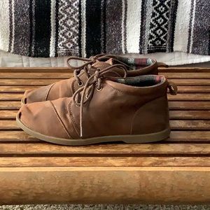 BOBS by Sketcher Brown Ankle Boots size 7.5